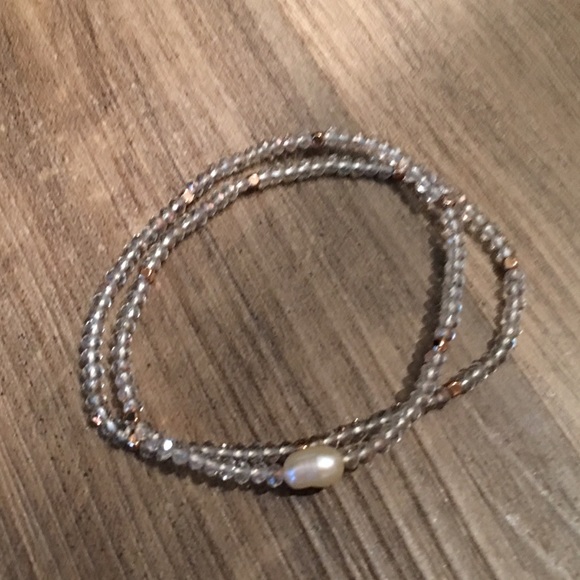 Bundle of 5 Boho Multilayered Bead Bracelets - Picture 6 of 8